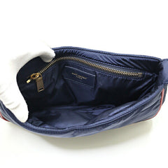 Saint Laurent Le Cin Cassette Shoulder Bag Eco Nylon Navy/Red 733294 YSL — Like New