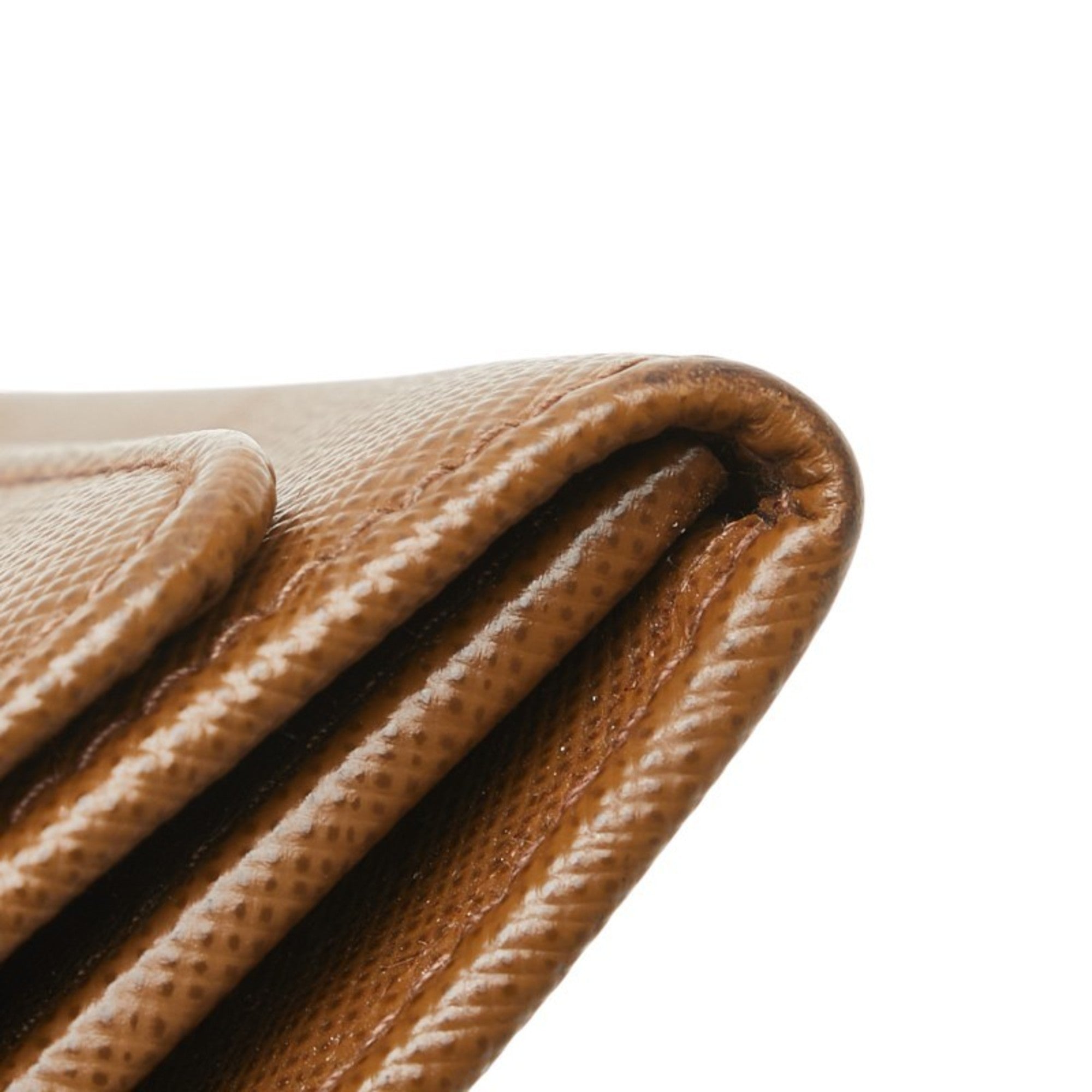 Prada Women's Long Wallet 1MH037 Brown Saffiano Leather