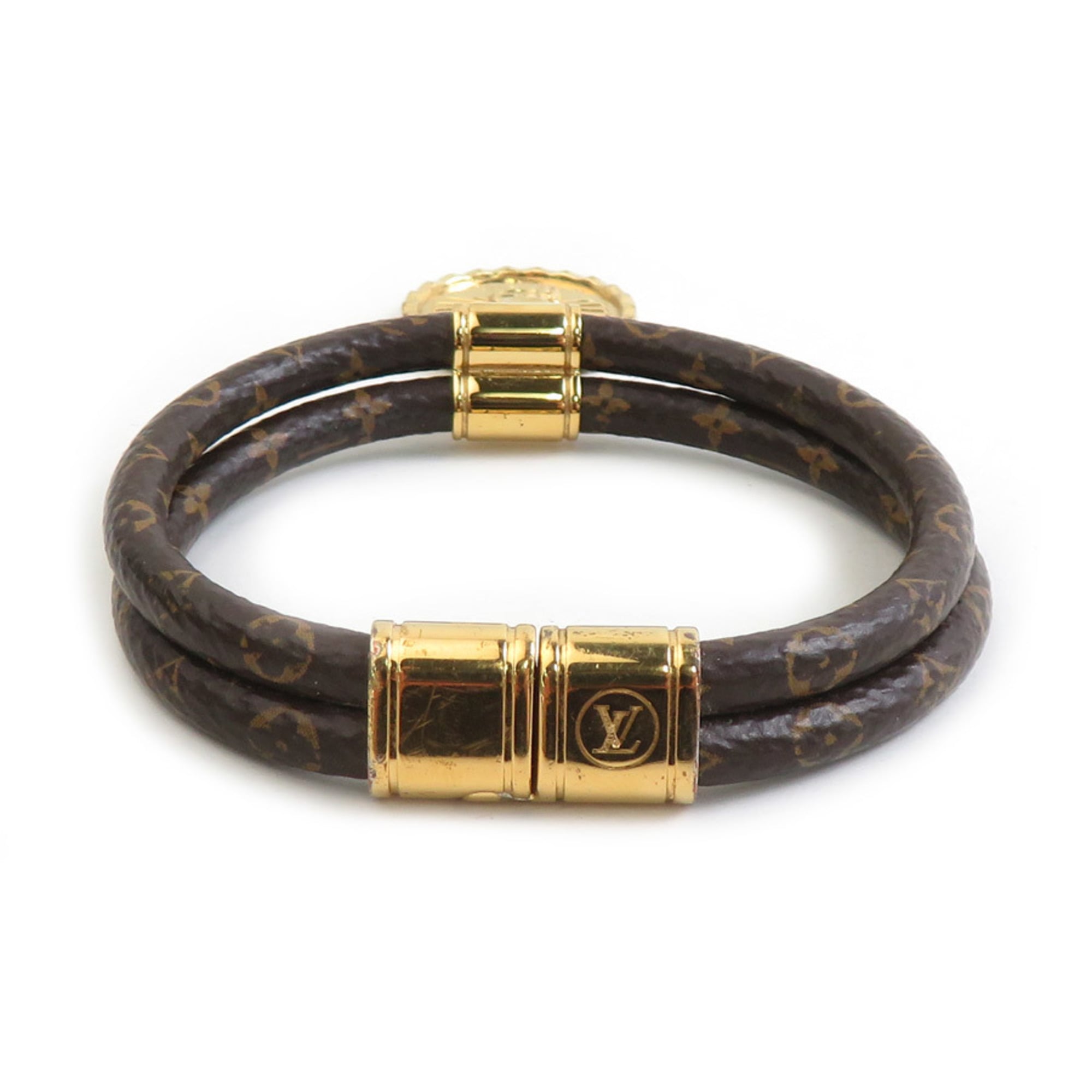 Louis Vuitton Monogram Rodeo Bracelet in Brown Canvas for Women (h31785i)