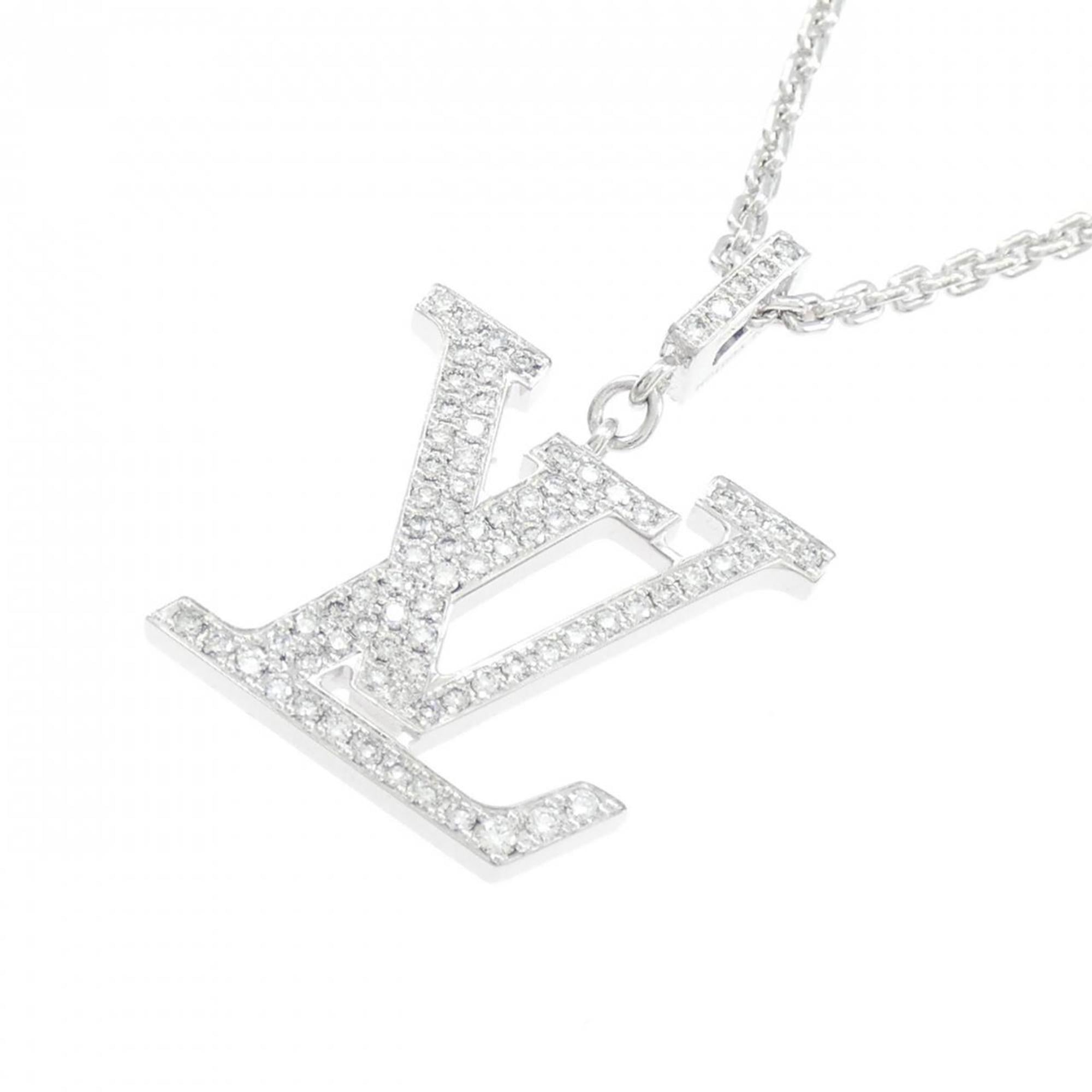 Louis Vuitton Pendant LV GM Necklace — Like New