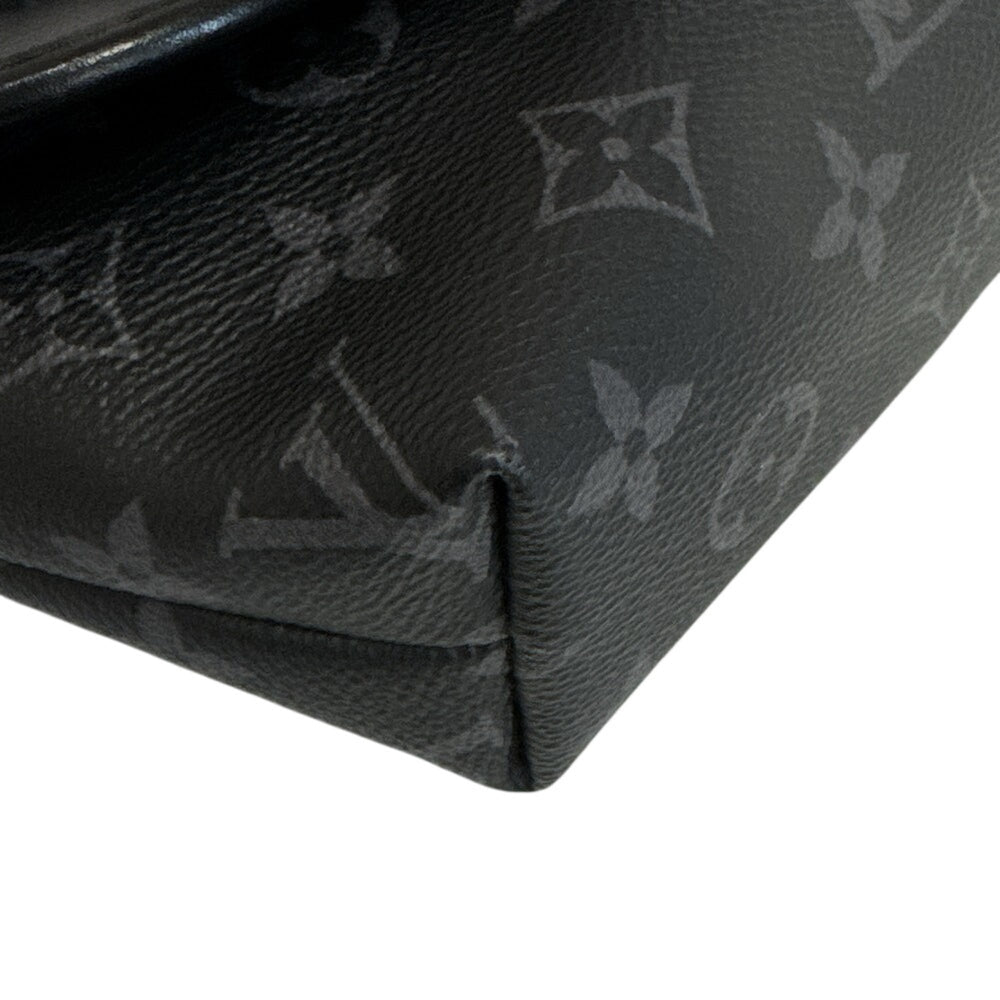 LOUIS VUITTON M12636 Pulse Wearable Wallet Pochette Smartphone Shoulder Bag, Monogram Eclipse, Black — New - Store Return