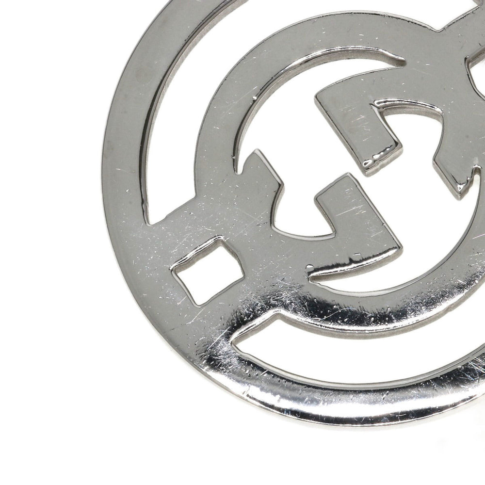Gucci Interlocking Necklace, Silver, Women's — Like New