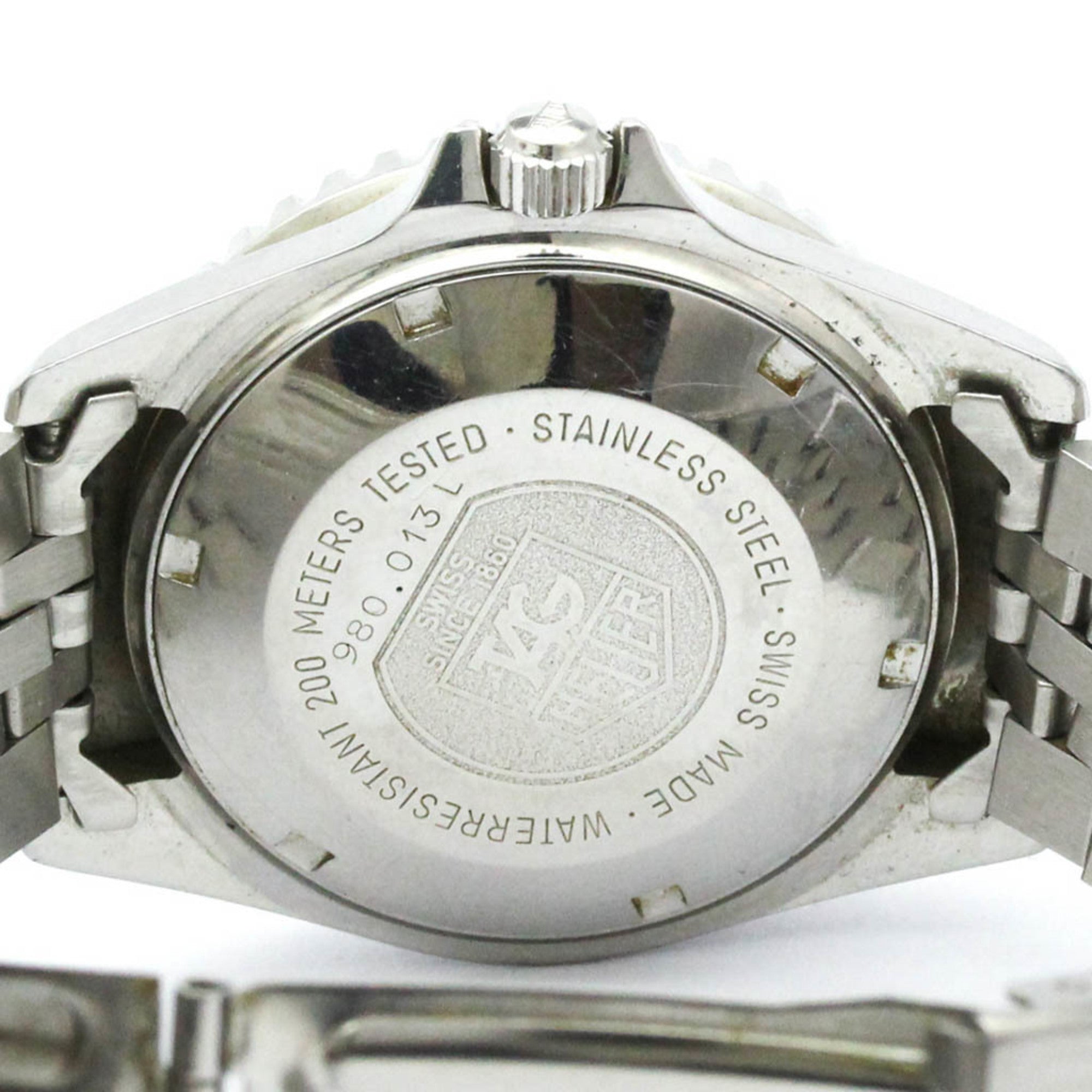 TAG HEUER 1000 Stainless Steel Quartz Mens Watch 980.013 — Good