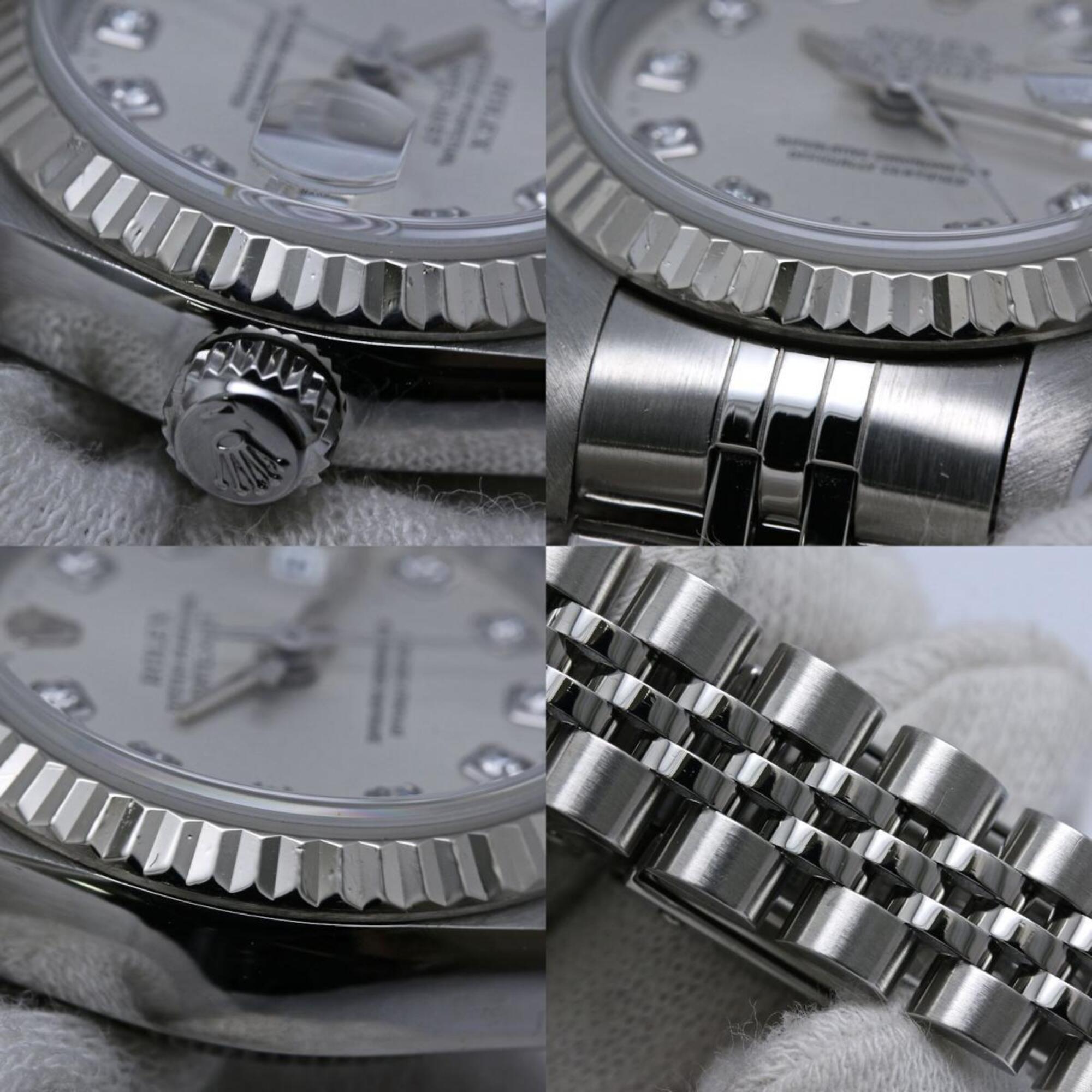 ROLEX Datejust 10P Diamond 79174G Women's Watch SSx18KWG 40458 — Good