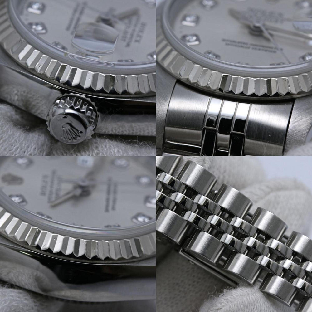 ROLEX Datejust 10P Diamond 79174G Women's Watch SSx18KWG 40458 — Good