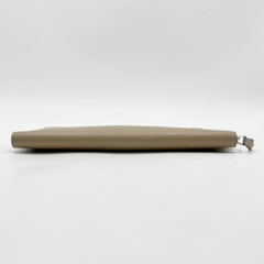 FENDI clutch bag 7N0167 beige leather men's and women's — New - Store Return