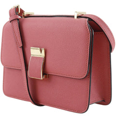 Valextra Noro Small Shoulder Bag, Leather, Pink, N568253, Flap, Women's — Like New