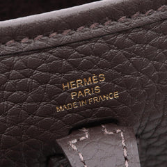 Hermes Evelyne TPM Amazon Shoulder Bag/Handbag, Leather, Taurillon Clemence, Brown Tones — New - Store Return