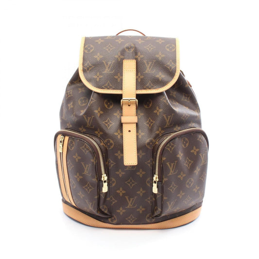 Louis Vuitton Sac Ado Bosphor Backpack, Coated Canvas and Leather, Monogram, Women's, Brown, M40107