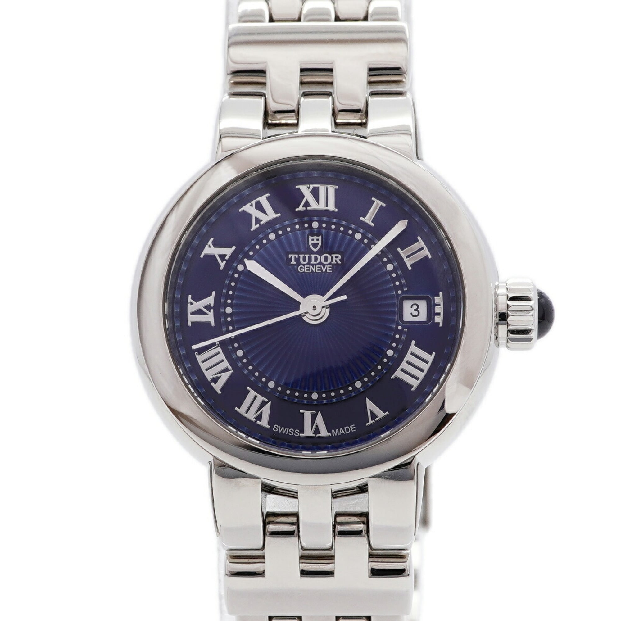 Tudor Cou de Rose 35200 Blue Dial Women's Watch — Very Good
