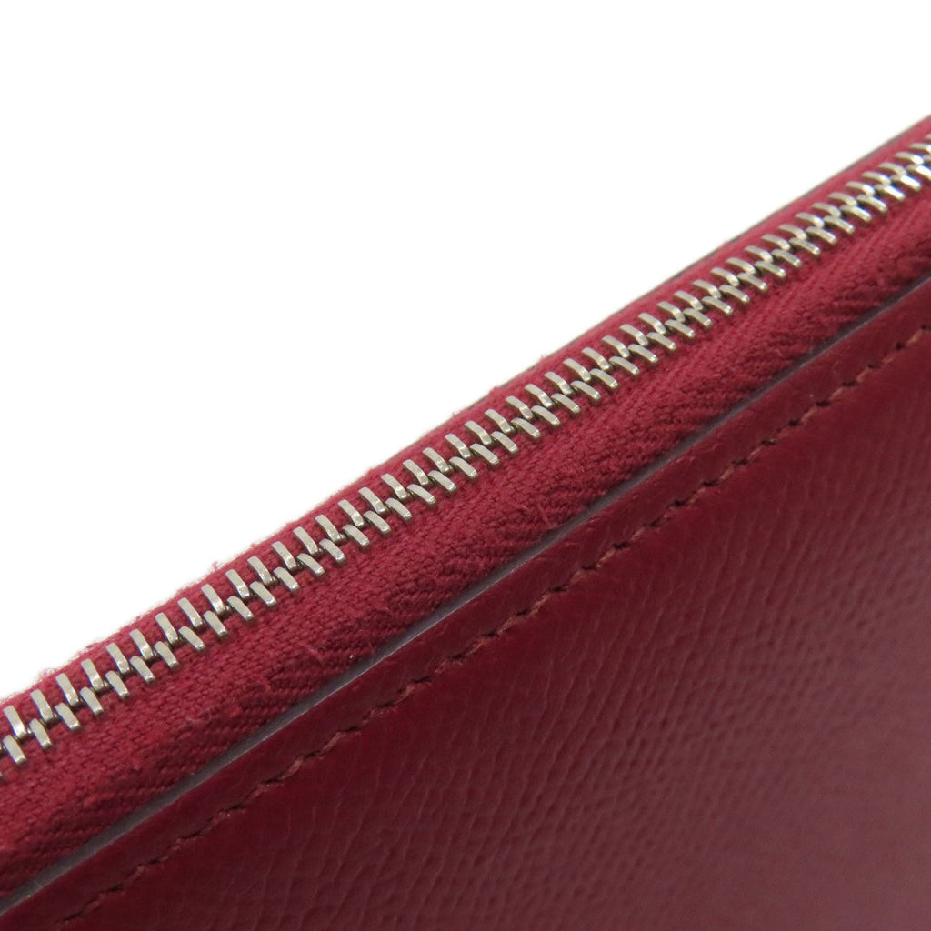 Hermès Azap Silkin Long Wallet with Silver Hardware (Coin Purse) Epson Women's HERMES