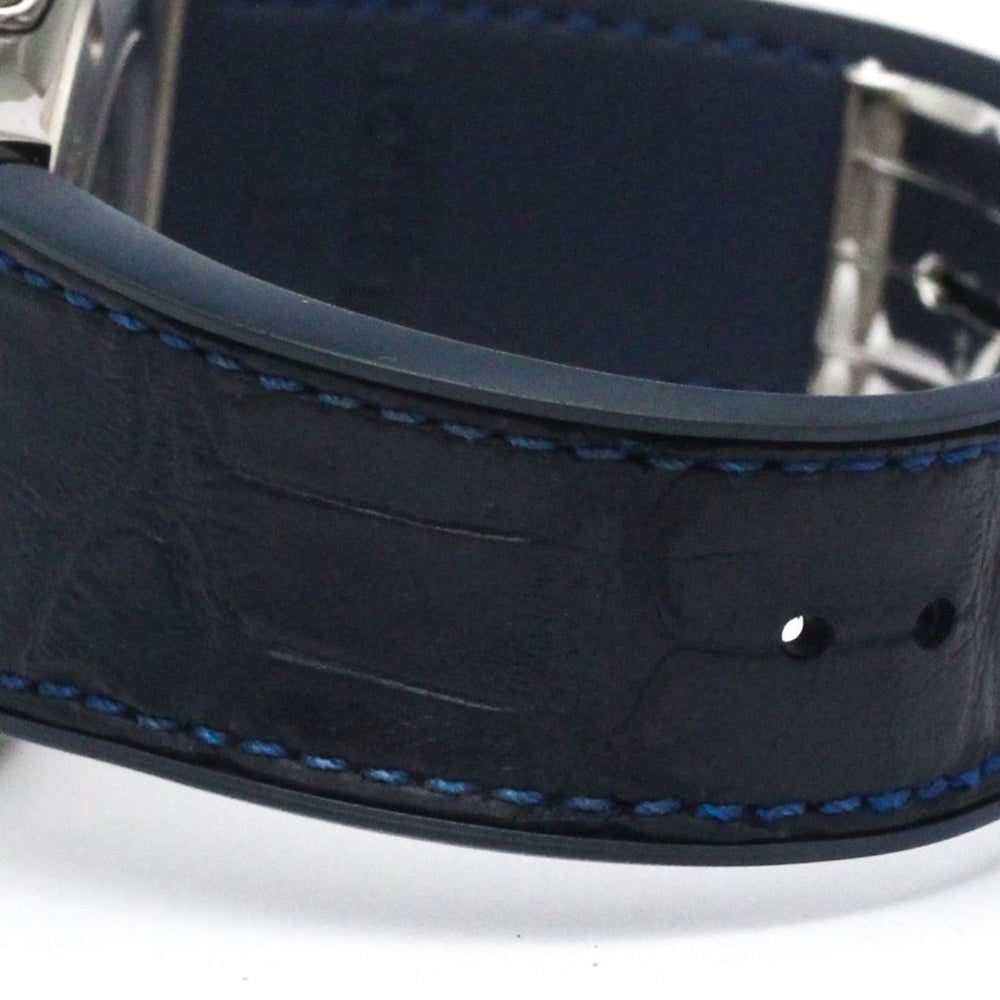 HUBLOT Classic Fusion Titanium Blue Mens Watch 521.NX.7170.LR Polished — Very Good