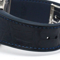 HUBLOT Classic Fusion Titanium Blue Mens Watch 521.NX.7170.LR Polished — Very Good