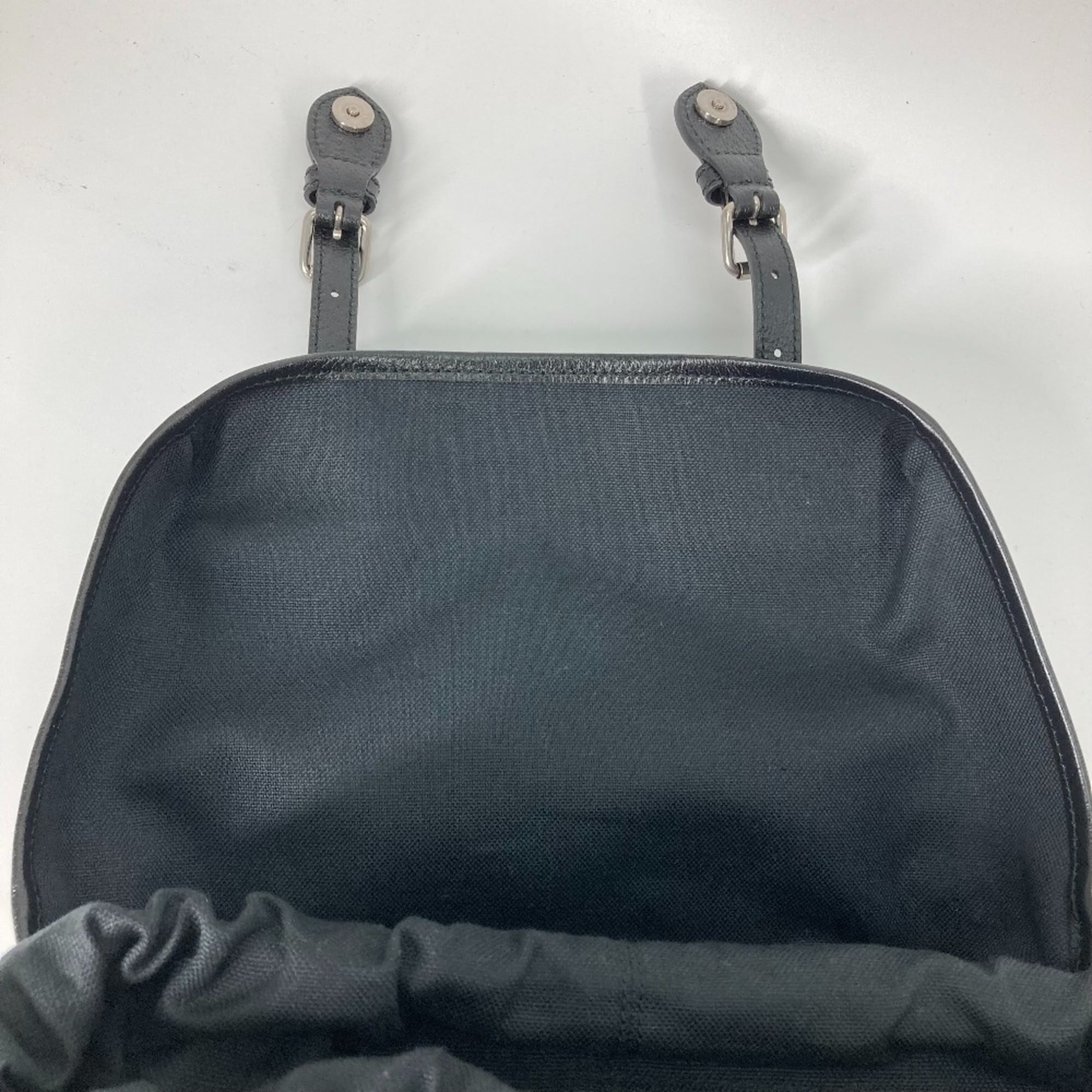 Gucci 696013 Interlocking G tiger tiger bag Backpack Black — Like New