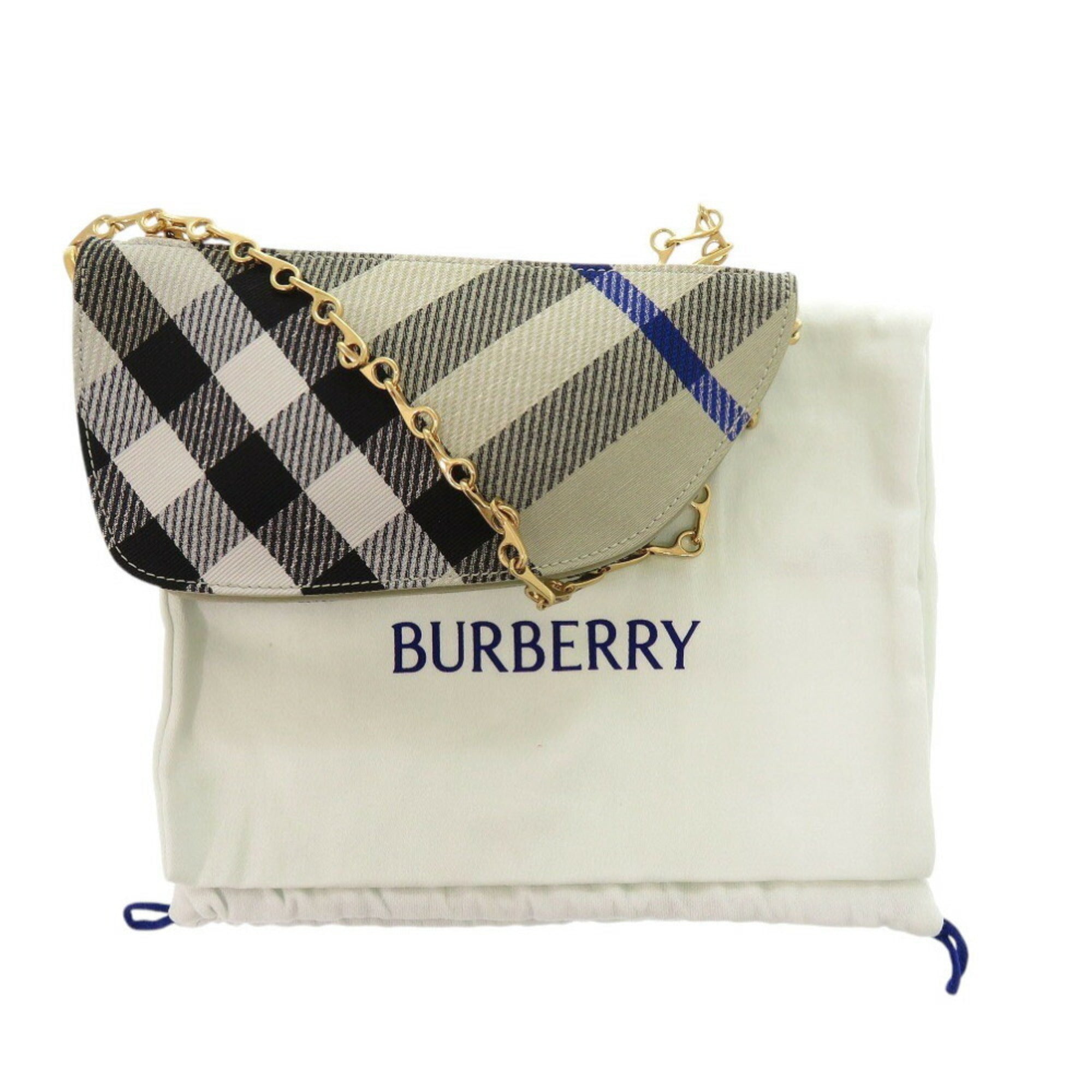 Unused Burberry Micro Shield Sling Bag, Beige Canvas Shoulder 1616BURBERRY — New - Store Return