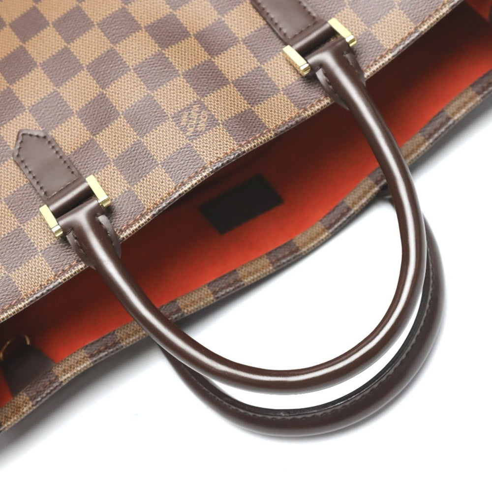 Louis Vuitton LOUIS VUITTON Handbag Tote Bag Damier Sac Plat Canvas N51140 Ebene LV — Like New