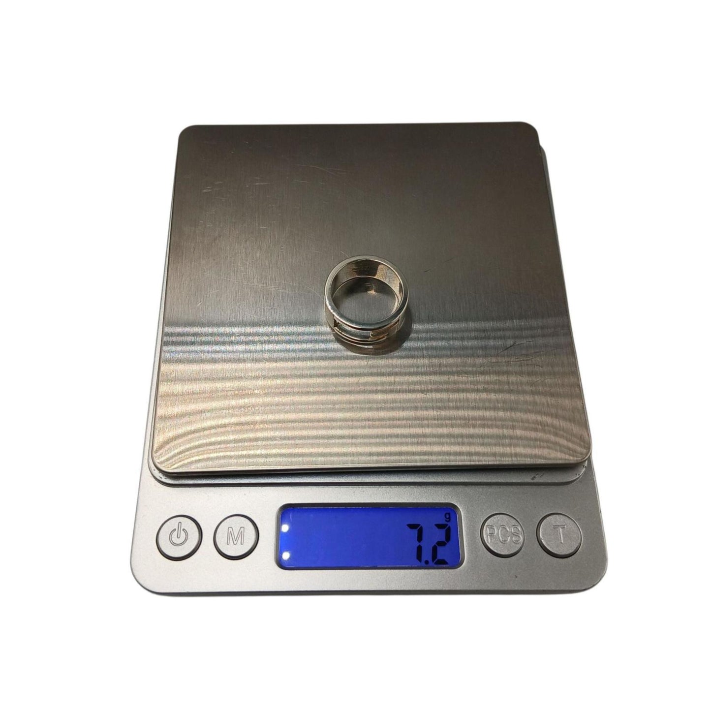 Gucci Branded G Ring, 925 Sterling Silver, Men's