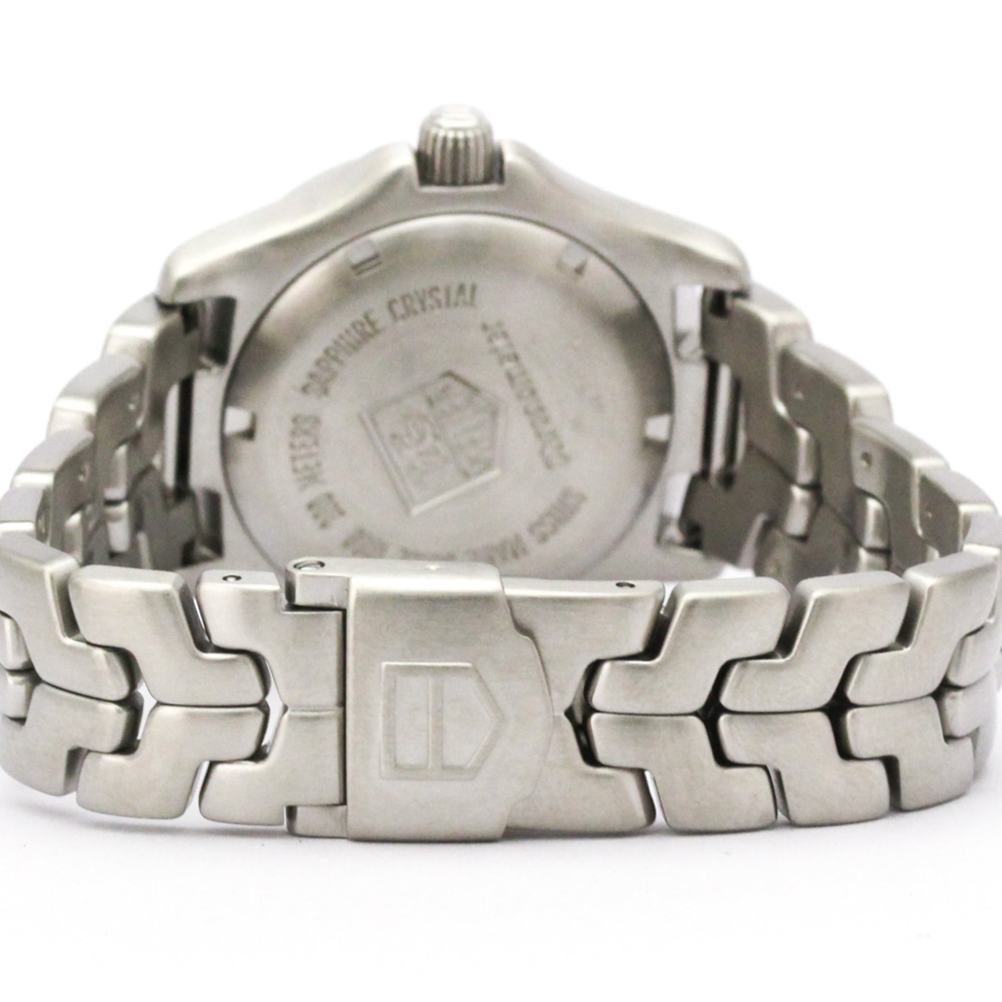 TAG HEUER Link Date Steel Automatic Mens Watch WT5211 Polished — Very Good