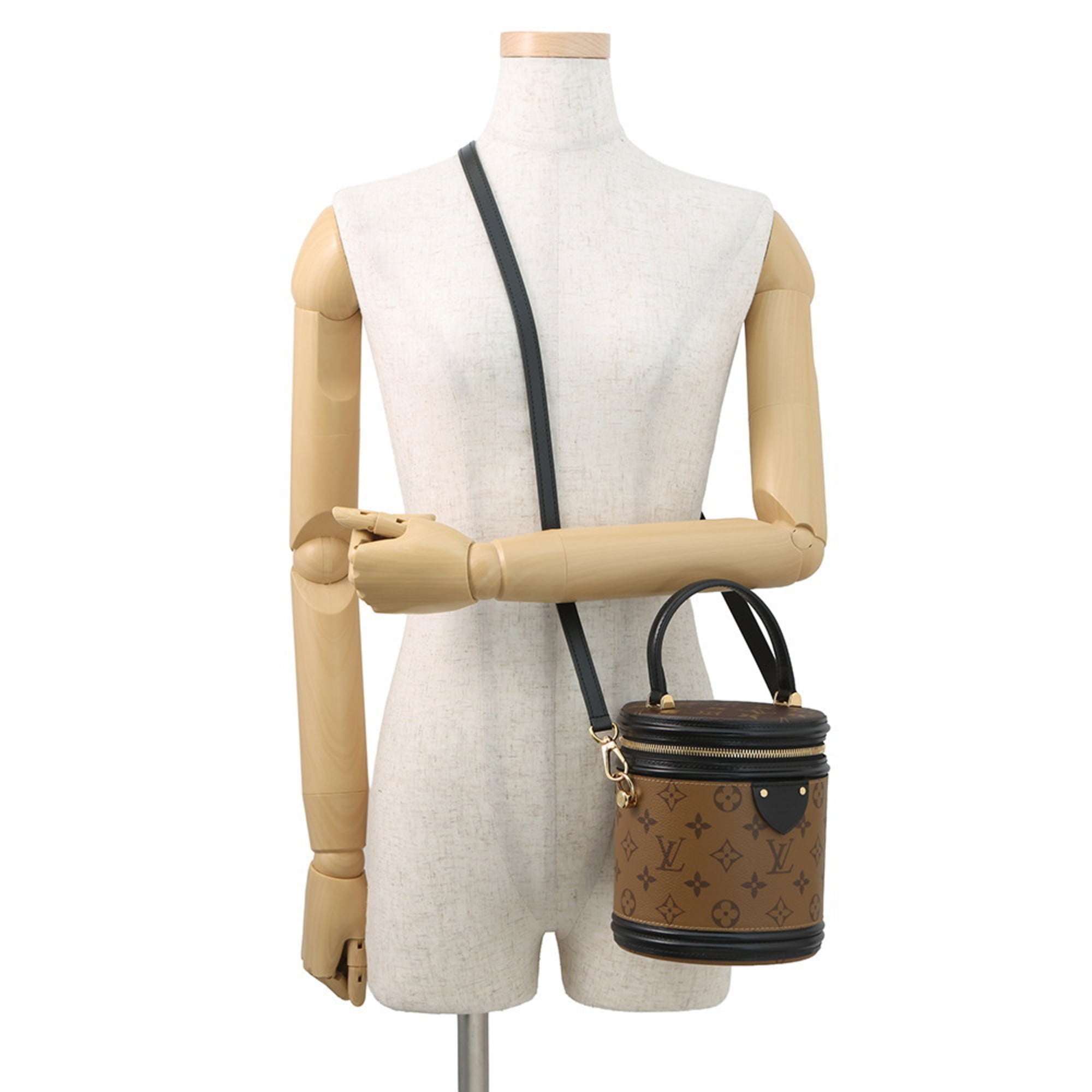 Louis Vuitton Monogram Reverse Cannes Handbag M43986 LOUIS VUITTON 2-way Shoulder Vanity Bag