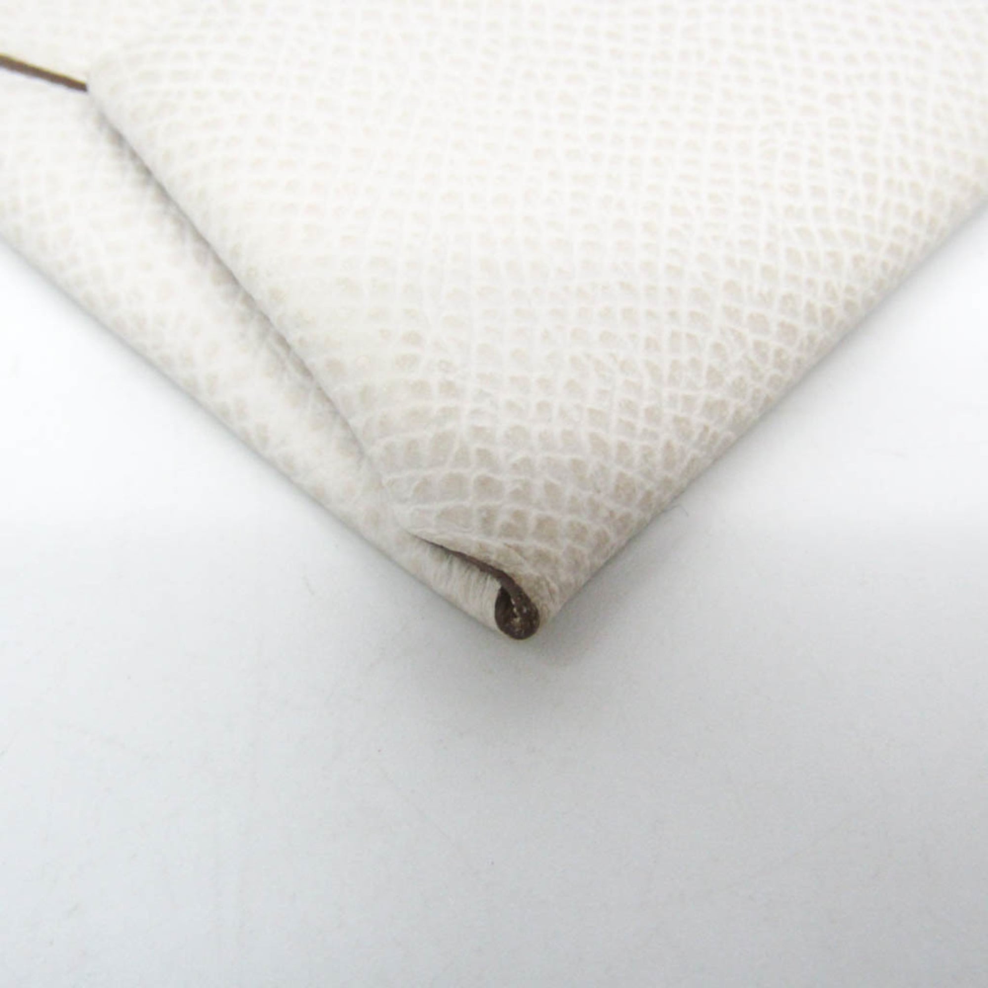 Hermes Bastia Women,Men Epsom Leather Coin Purse/coin Case White