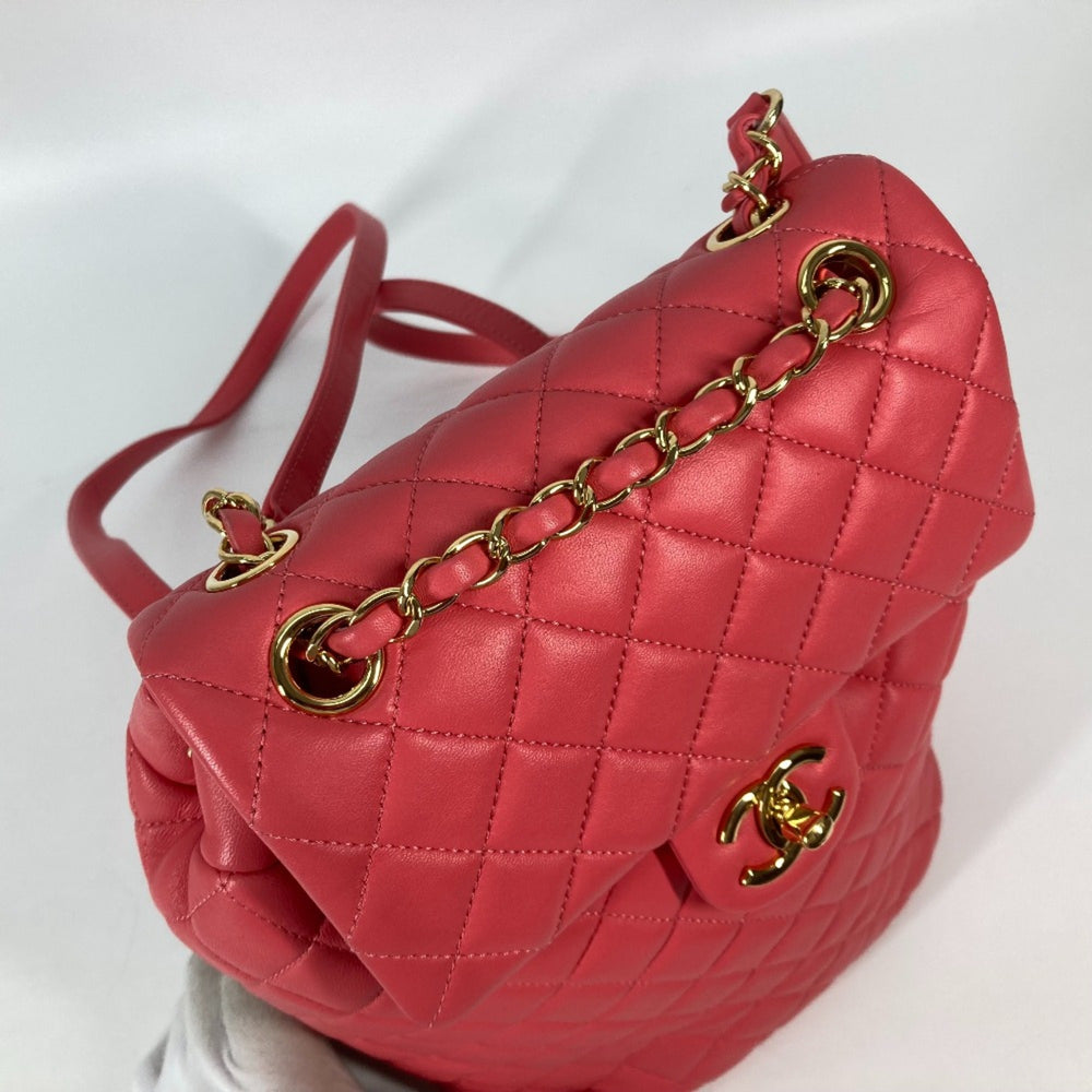 Chanel Bag Backpack Backpack pink GoldHardware — Like New