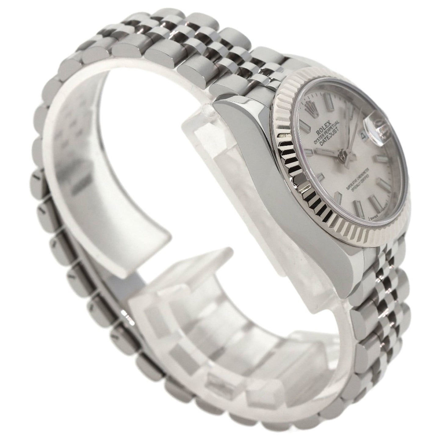 Rolex 279174 Datejust 28 Watch Stainless Steel SS K18WG Ladies ROLEX