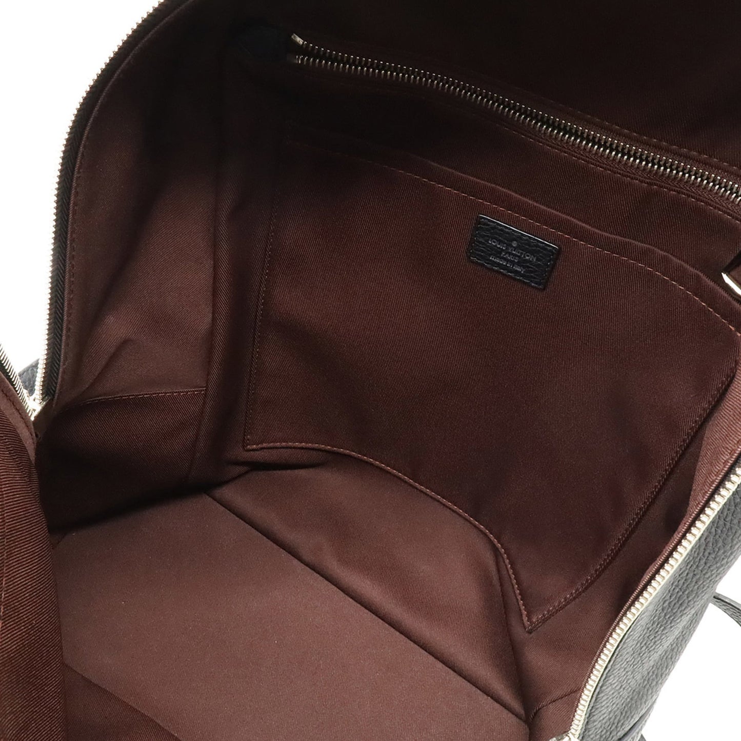 LOUIS VUITTON Armand Taurillon Leather Backpack in Black, Noir, M42687