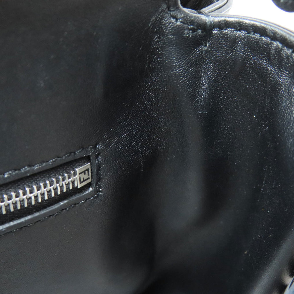 Fendi Peekaboo Mini 2-Way Handbag in Vinyl/Calf Leather for Women