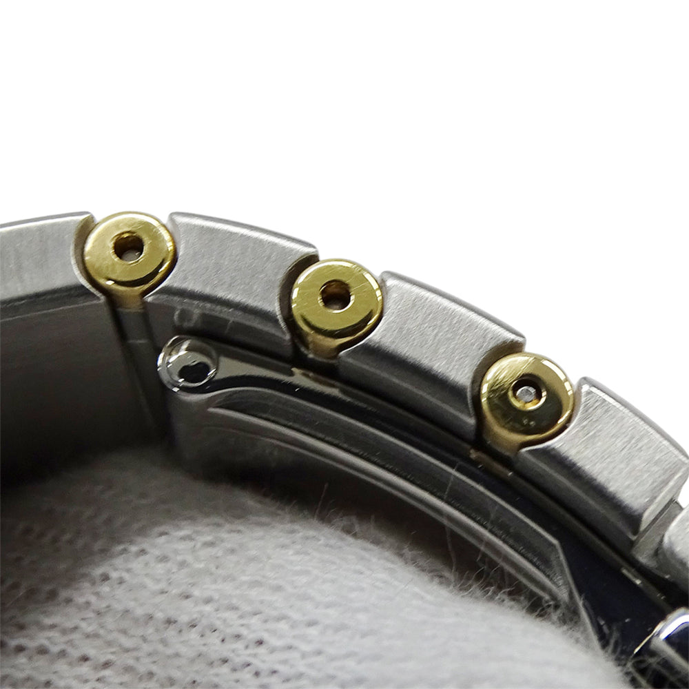 Omega Constellation 123.20.38.21.52.002 Men's Watch, Brand Name, 11P Diamonds, Co-Axial Movement, Date, Automatic Winding, Stainless Steel (SS) and Gold (YG) Combination — Good