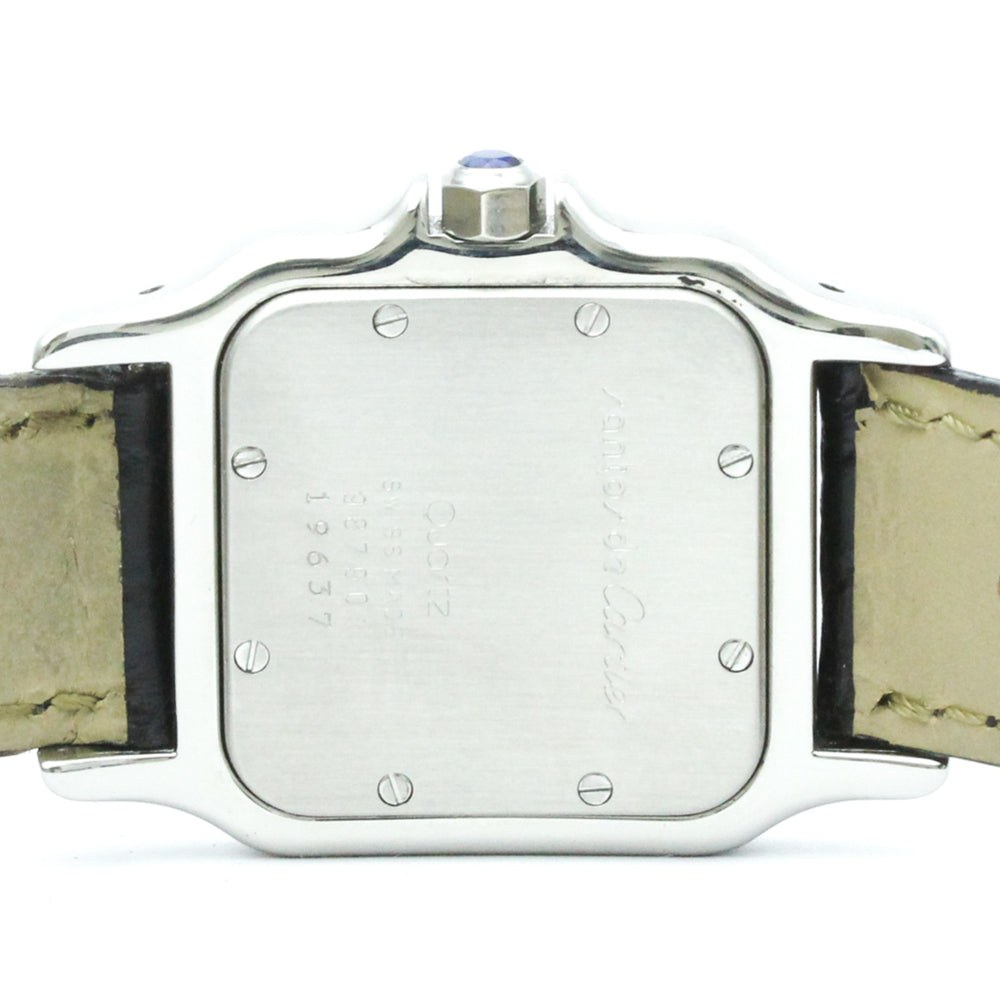CARTIER Santos Galbee Steel Quartz Mens Watch W20025D6 Polished — Very Good