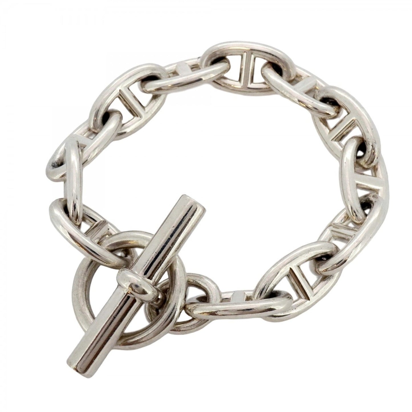 Hermes Chaine d'Ancre GM Bracelet, 12 links, 925 silver, for women