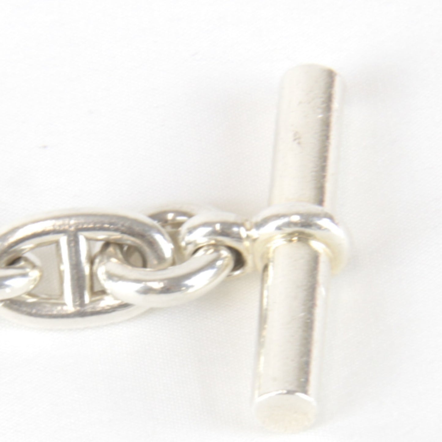 HERMES Chaine d'Ancre MM Bracelet in 925 Silver for Women - Volume