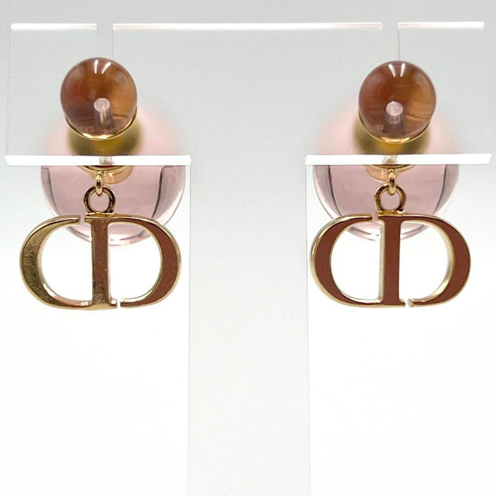 Christian Dior Women's Tribal Earrings DIOR Pink — Like New