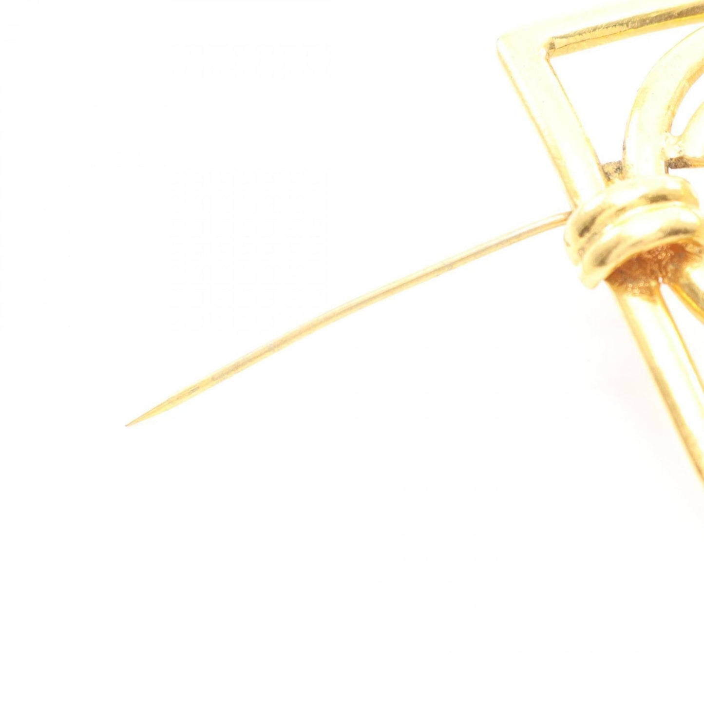 CHANEL Coco Mark Brooch Accessory GP (Gold Plated) Women's Gold