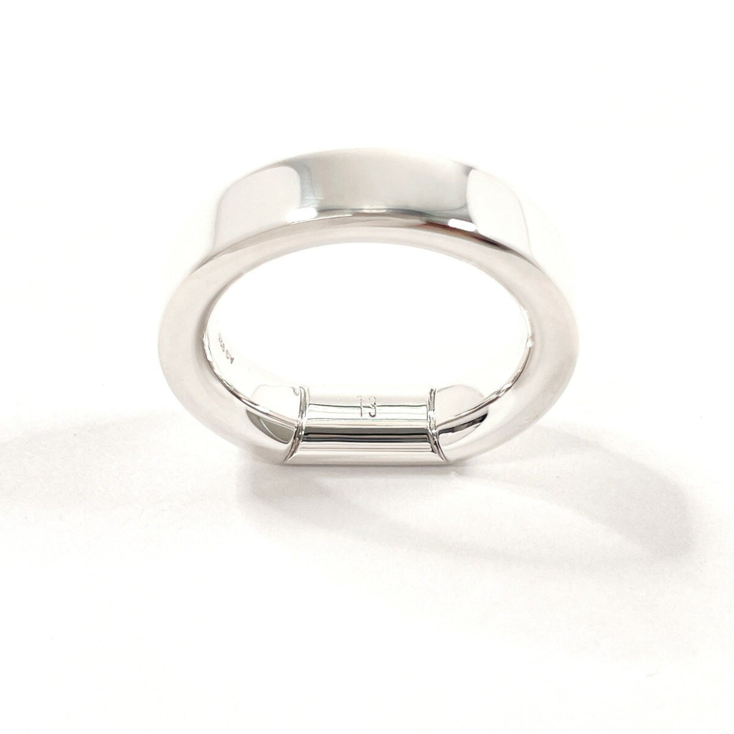 GUCCI Gucci Ring, Silver 925, Size 12, Unisex