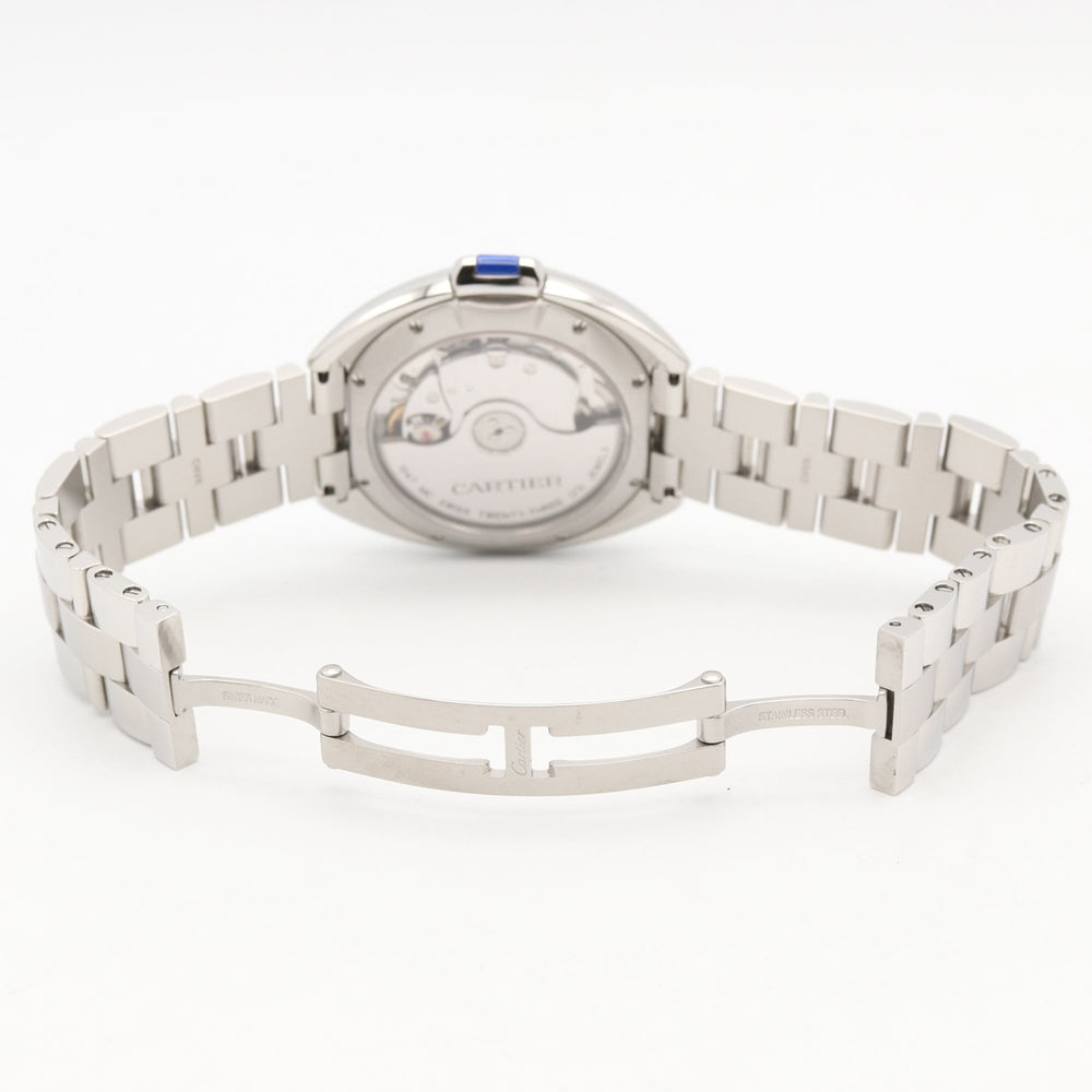Cartier Cle de watch, stainless steel, men's, silver tone, WSCL0006 — Very Good