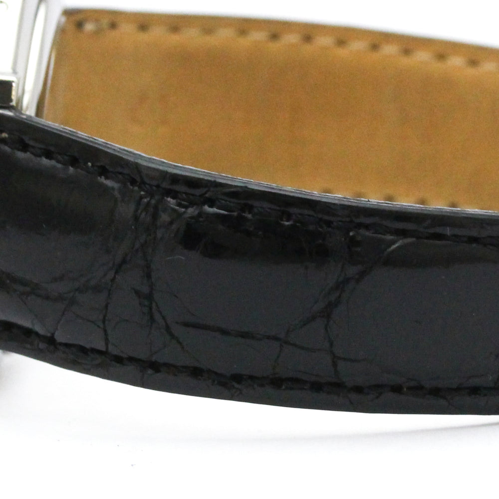 HERMES Clipper Power Reserve Gold Plated Steel Mens Watch CL5.720  Polished — Very Good