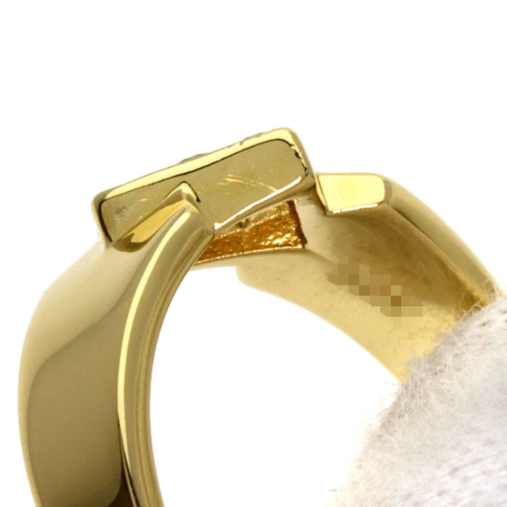 Christian Dior Dior Diamond Ring, 18K Yellow Gold, Women's — Like New