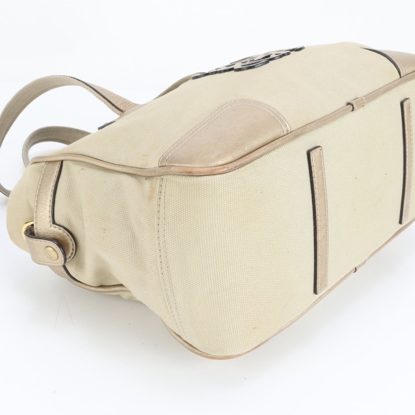 Loewe Anagram 340712 Bolso Leather Tote Bag, Shoulder/Handbag, Beige, Women's