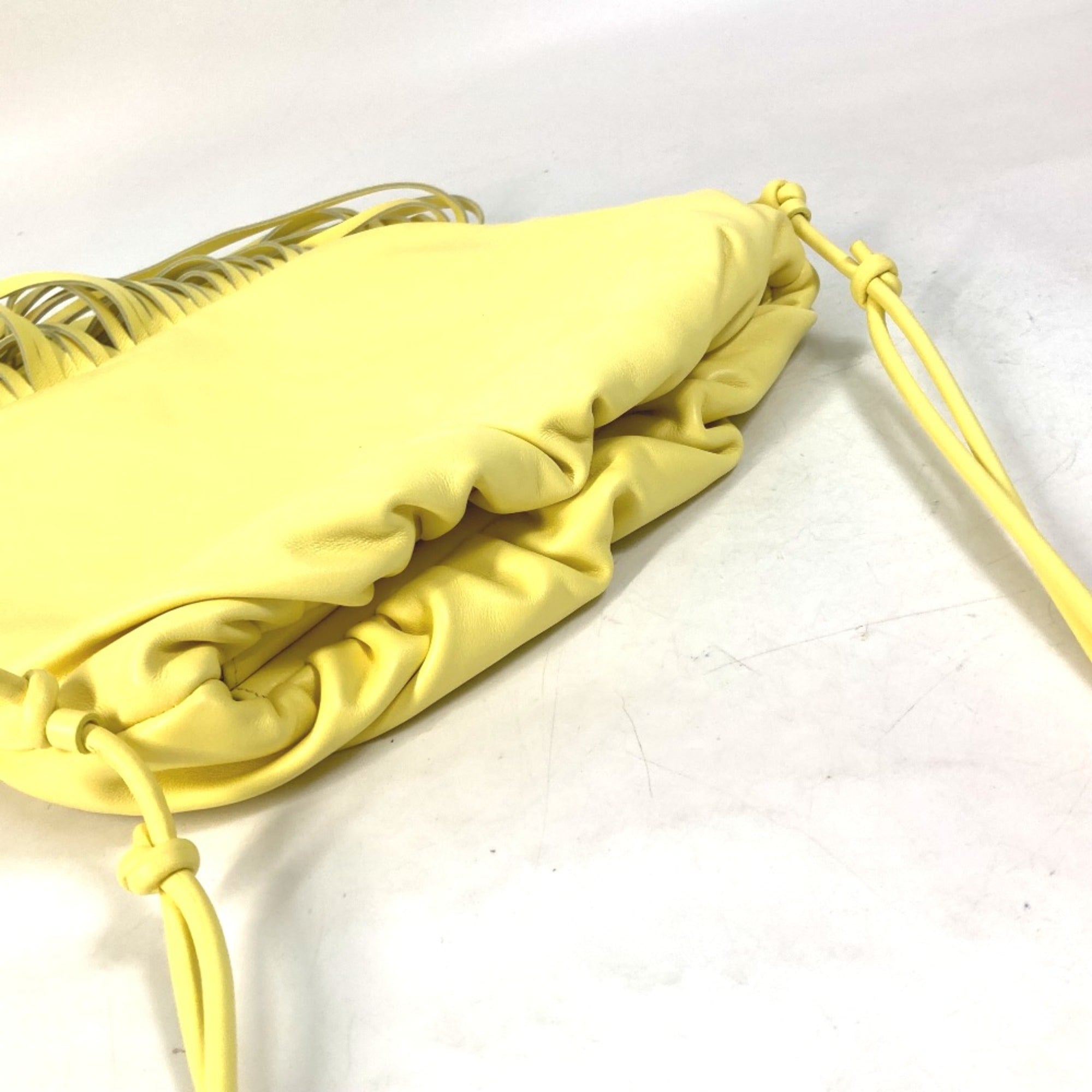 BOTTEGA VENETA 630363 shoulder bag Shoulder Bag yellow — Like New