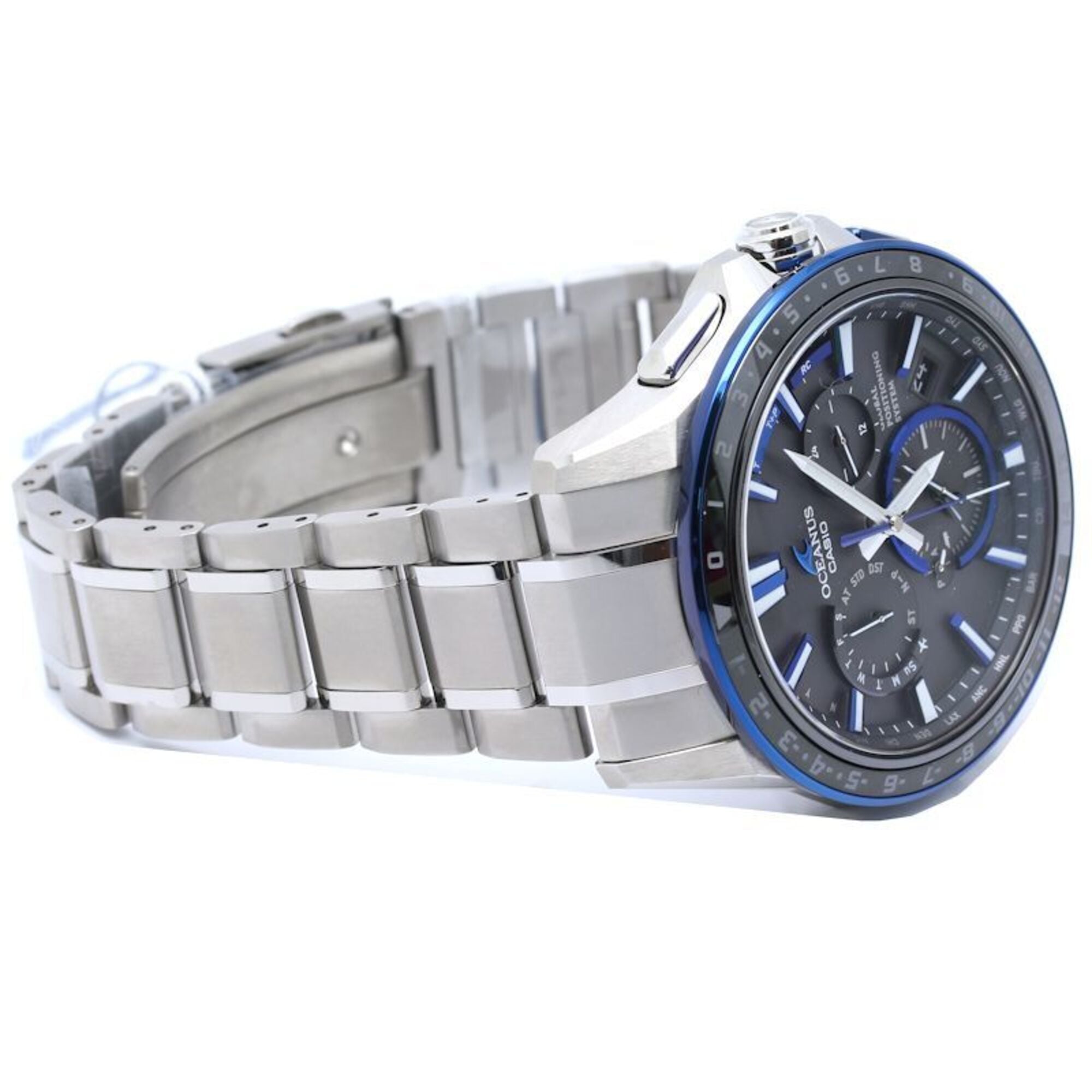 CASIO Oceanus OCW-G1200-1AJF Men's Titanium Watch 130550 — New - Store Return