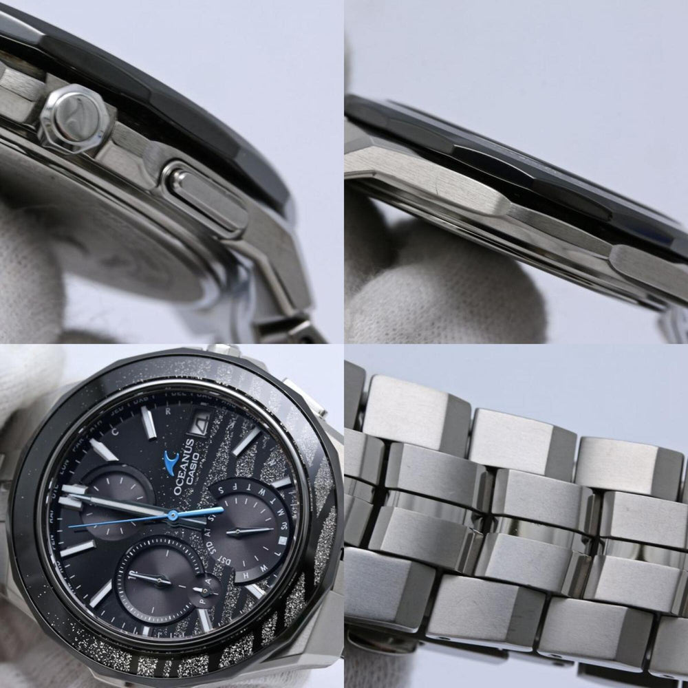 CASIO Oceanus Manta Maki-e Limited Edition (1500 pieces) OCW-S5000ME-1AJF Men's Titanium Watch 40539 — Very Good