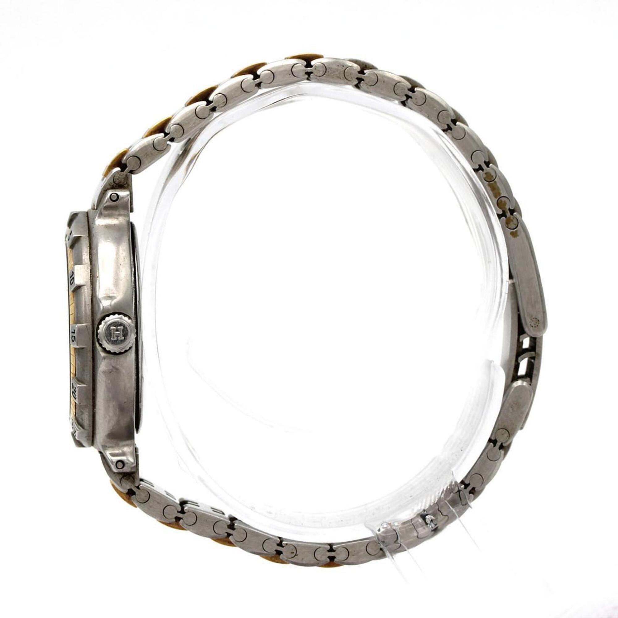 Hermes Captain Nemo Combination Stainless Steel x Gold-Plated Quartz Watch — Good
