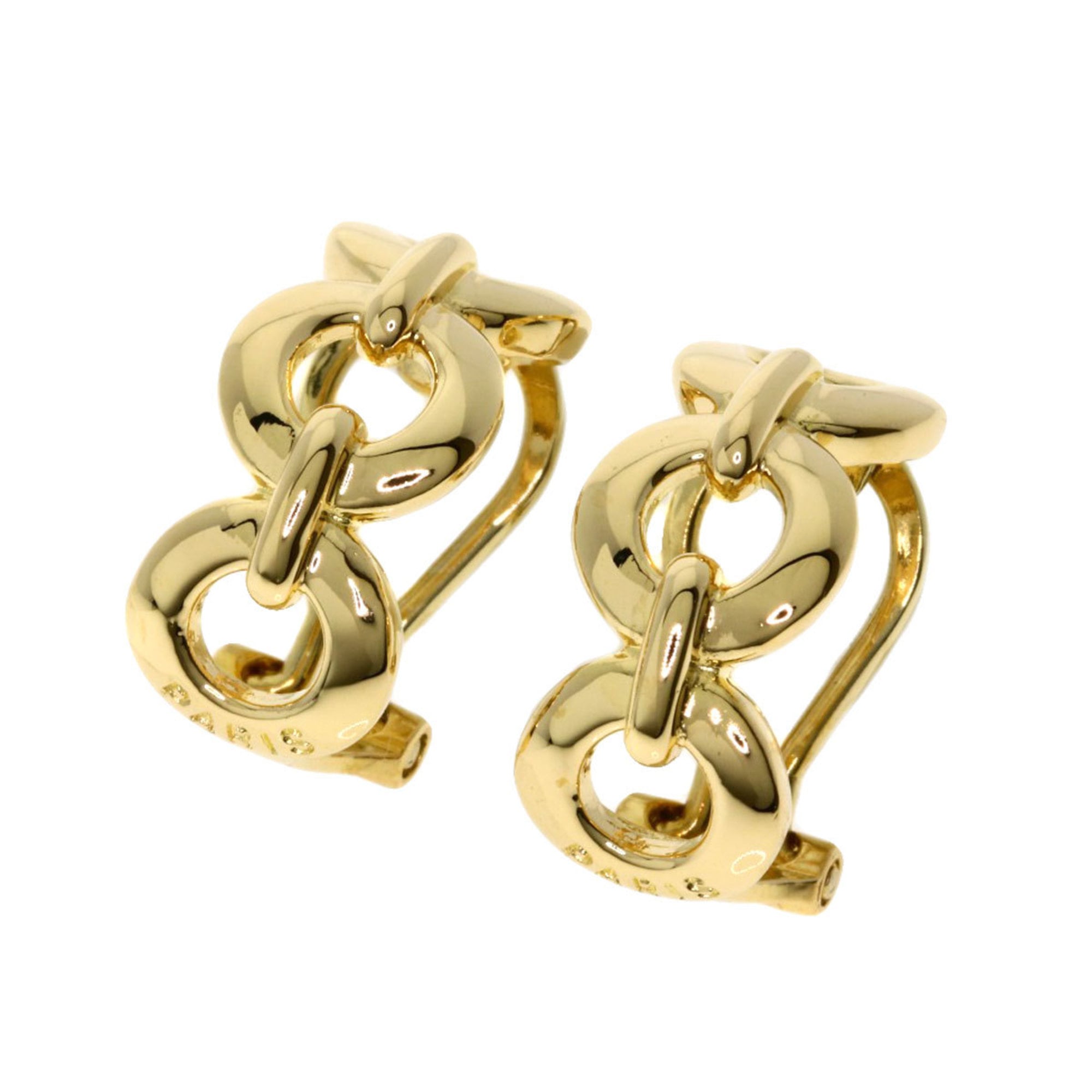Celine Triple Circle Earrings in 18K Yellow Gold for Women