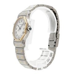 Cartier Santos Octagon LM W2001583 Ivory Dial Watch (Men's & Women's) — Very Good