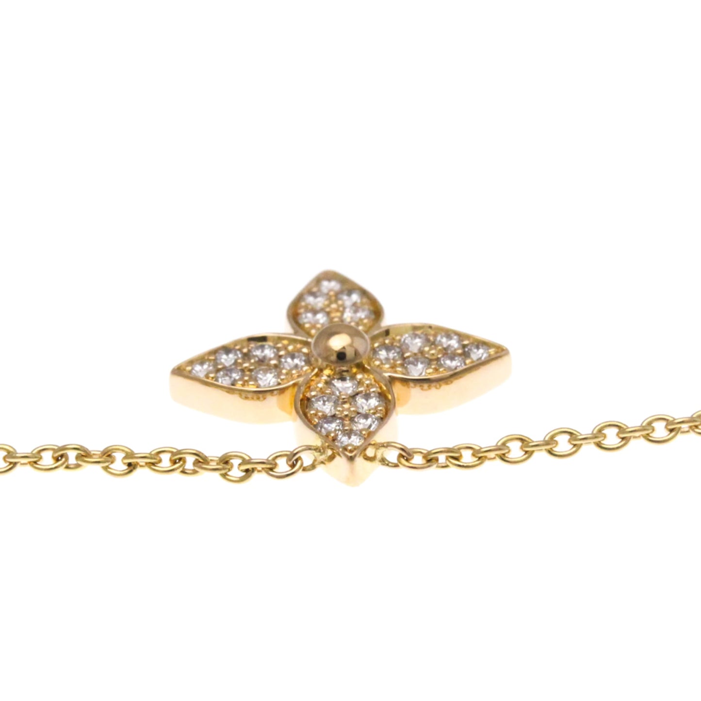 Louis Vuitton Pandantif Star Blossom Diamond Necklace Q93522 Pink Gold (18K) Diamond Men,Women Fashion Pendant Necklace (Pink Gold)