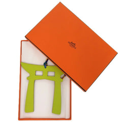 Like new Hermes Petit Ash Torii Leather Yellow 1610HERMES — Like New