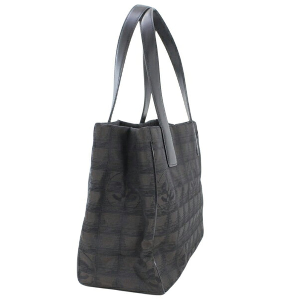 CHANEL New Travel Line Tote PM Dark Brown Bag Handbag Women's Nylon T6249 — New - Store Return
