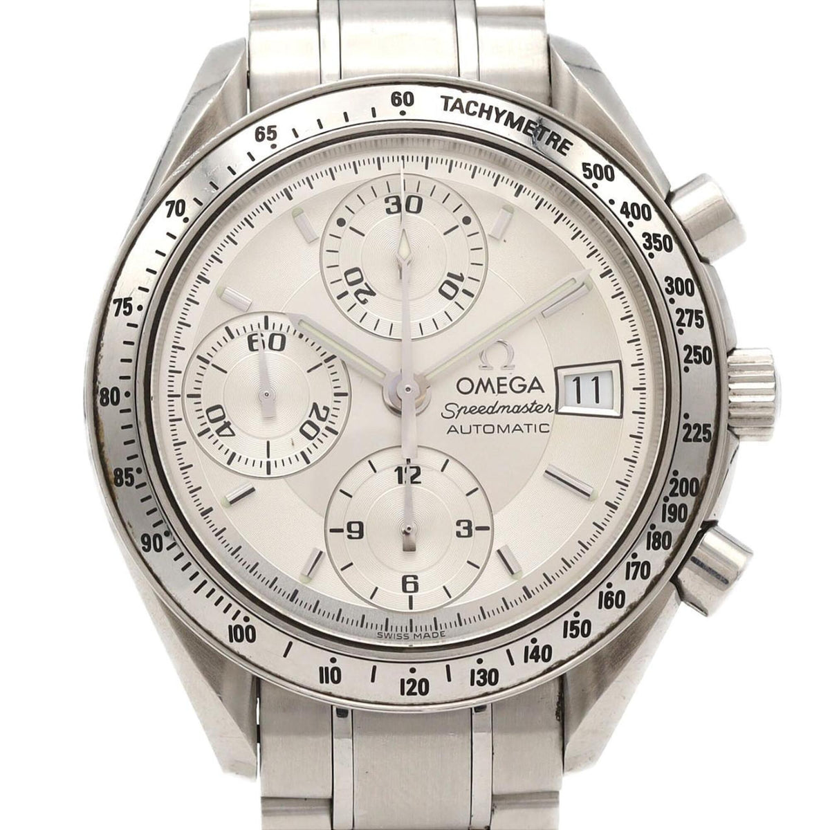 Omega Speedmaster Date 3513.30 Stainless Steel Automatic Watch — Good