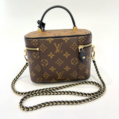 Louis Vuitton LOUIS VUITTON Monogram Reverse Vanity NV PM M47128 Chain Shoulder Bag — Like New